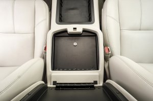 GMC Sierra 3500HD Console Safe - Tuffy Products - Keyed Lock - Black - `07-`14